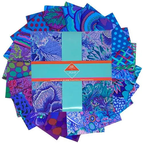Kaffe Classics Plus 10" Charm Pack Royal 42pcs
