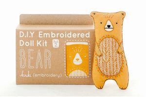 Bear Embroidery Kit