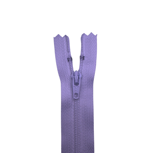 YKK 18" #3 Coil Zipper Lavender
