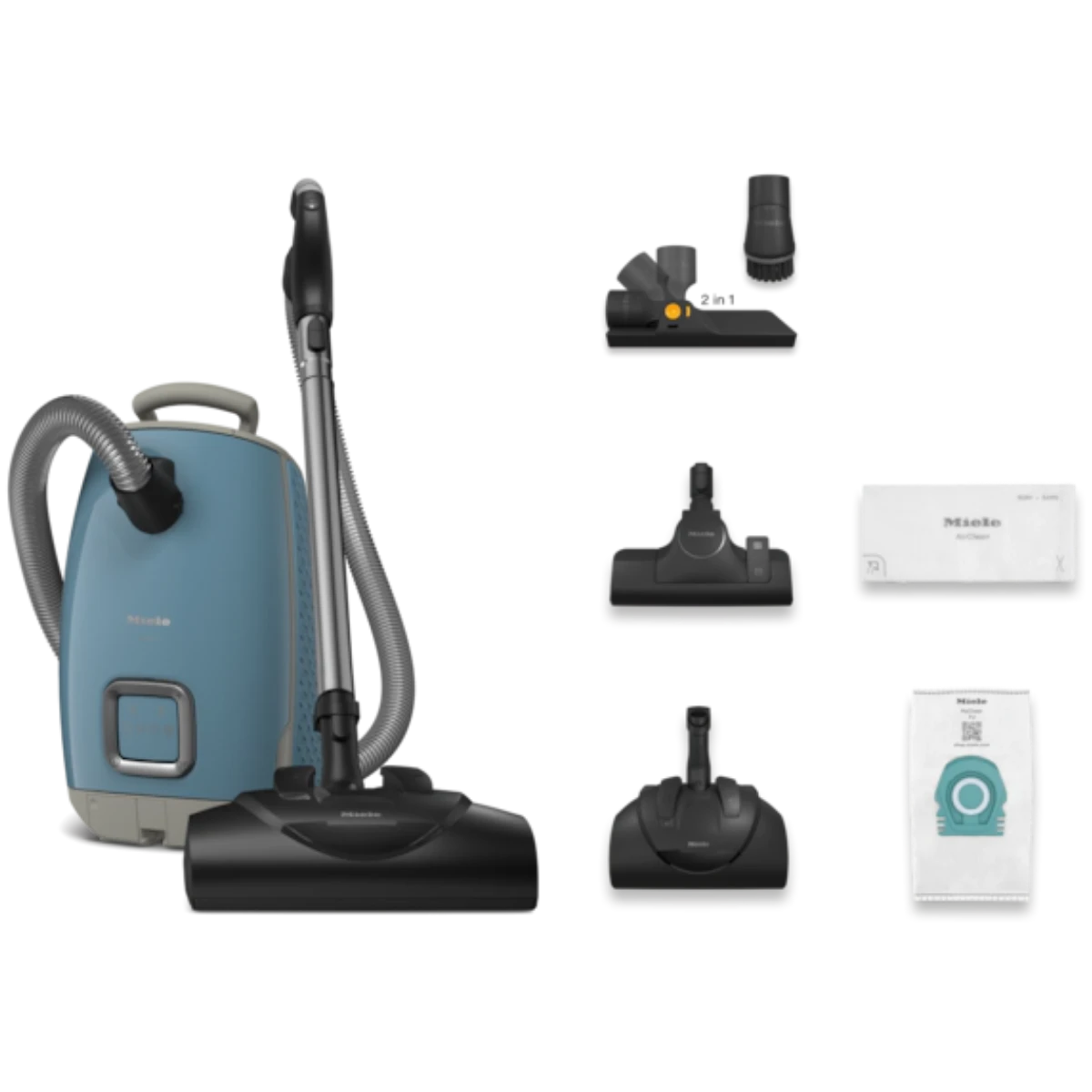 NEW! Miele Guard L1 Electro Vacuum Nordic Blue