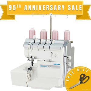 Juki MO-2800 2/3/4 Air Threading Overlock Machine