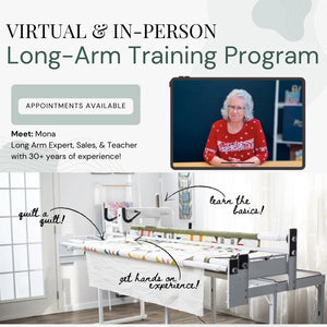 Long-Arm Machine Training