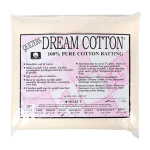 Quilter's Dream Cotton Select Mid Loft Quilt Batting - Meissner Sewing and Vacuum