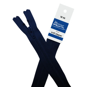 YKK 18" #3 Coil Zipper Navy YKK 18" #3 Coil Zipper Navy