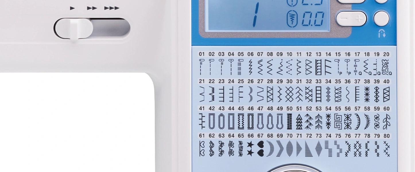Brother NS80E Computerized Sewing Machine - Meissner Sewing and Vacuum