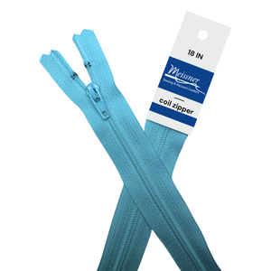 YKK 18" #3 Coil Zipper Ocean Blue