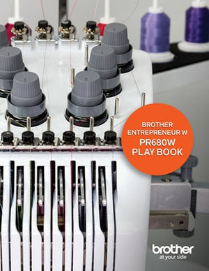 Brother Entrepreneur W PR680W Play Book