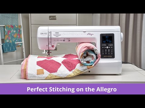 Baby Lock Allegro Quilting Machine