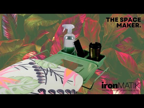 Space Maker Premium Ironing Board Tropical Green