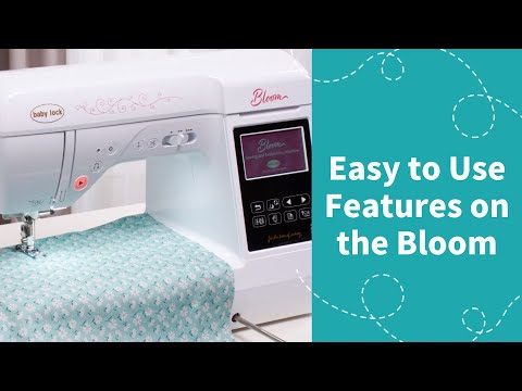 Baby Lock Bloom Sewing & Embroidery Machine with Embroidery Business Kit