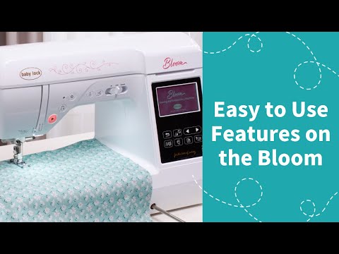 Baby Lock Bloom Sewing & Embroidery Machine