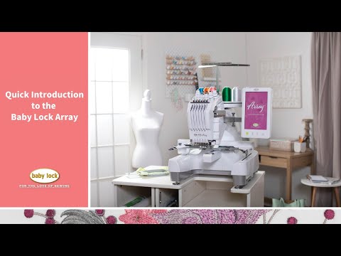 Baby Lock Array 6 Needle Embroidery Only Machine