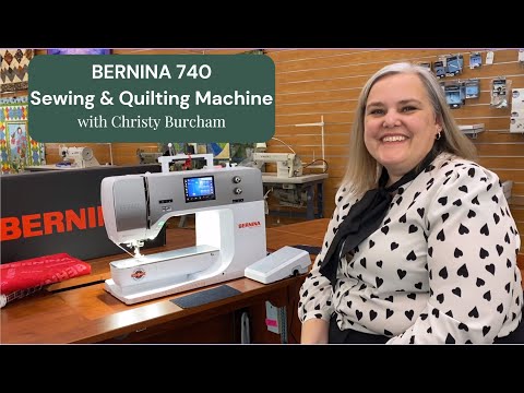 BERNINA 740 Máquina de coser y acolchar