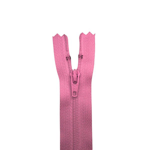YKK 18" #3 Coil Zipper Princess Pink
