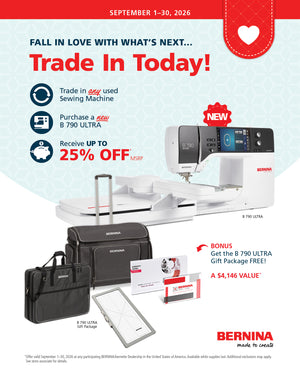 BERNINA 790 Ultra Sewing, Quilting & Embroidery Machine BERNINA 790 Ultra Sewing, Quilting & Embroidery Machine