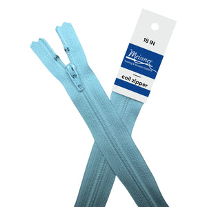 YKK 18" #3 Coil Zipper Sky Blue