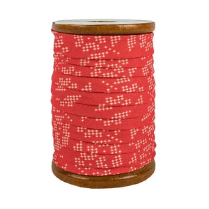 My Happy Place 0.5" Double Fold Bias Tape Stitch Red Flower