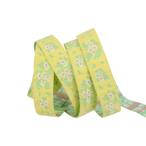 What a Ditz in Buttercup 5/8" Ribbon PER YARD