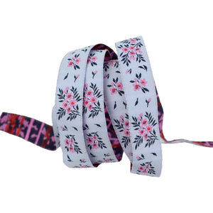 What a Ditz in Frost 5/8" Ribbon PER YARD