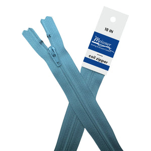 YKK 18" #3 Coil Zipper Turquoise