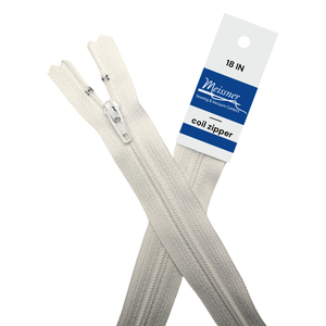 YKK 18" #3 Coil Zipper Vanilla
