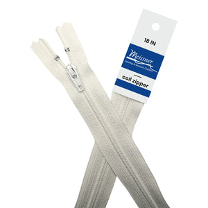 YKK 18" #3 Coil Zipper Vanilla
