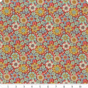 Tilda Wallflower - Lauren Burgundy