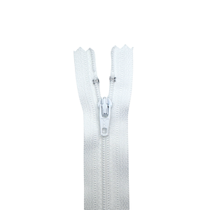 YKK 18" #3 Coil Zipper White