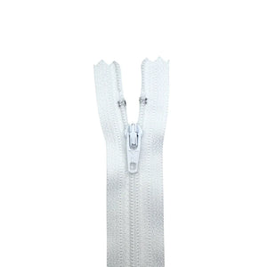 YKK 18" #3 Coil Zipper White