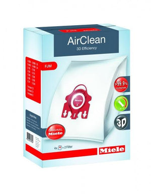 Miele AirClean 3D Efficiency Vacuum FilterBags (Type FJM) - Meissner Sewing and Vacuum
