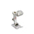 BERNINA Reverse Pattern Foot with Clear Sole #34C BERNINA Reverse Pattern Foot with Clear Sole #34C