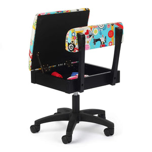 Arrow Sew Now Sew Wow Hydraulic Sewing Chair (H6880) - Meissner Sewing and Vacuum Arrow Sew Now Sew Wow Hydraulic Sewing Chair (H6880) - Meissner Sewing and Vacuum