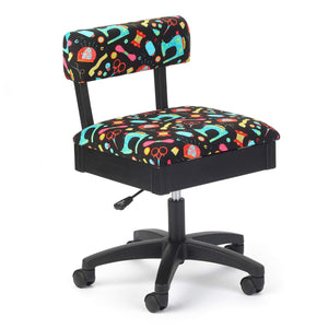 Arrow Sewing Notions Hydraulic Sewing Chair (H7013B) - Meissner Sewing and Vacuum
