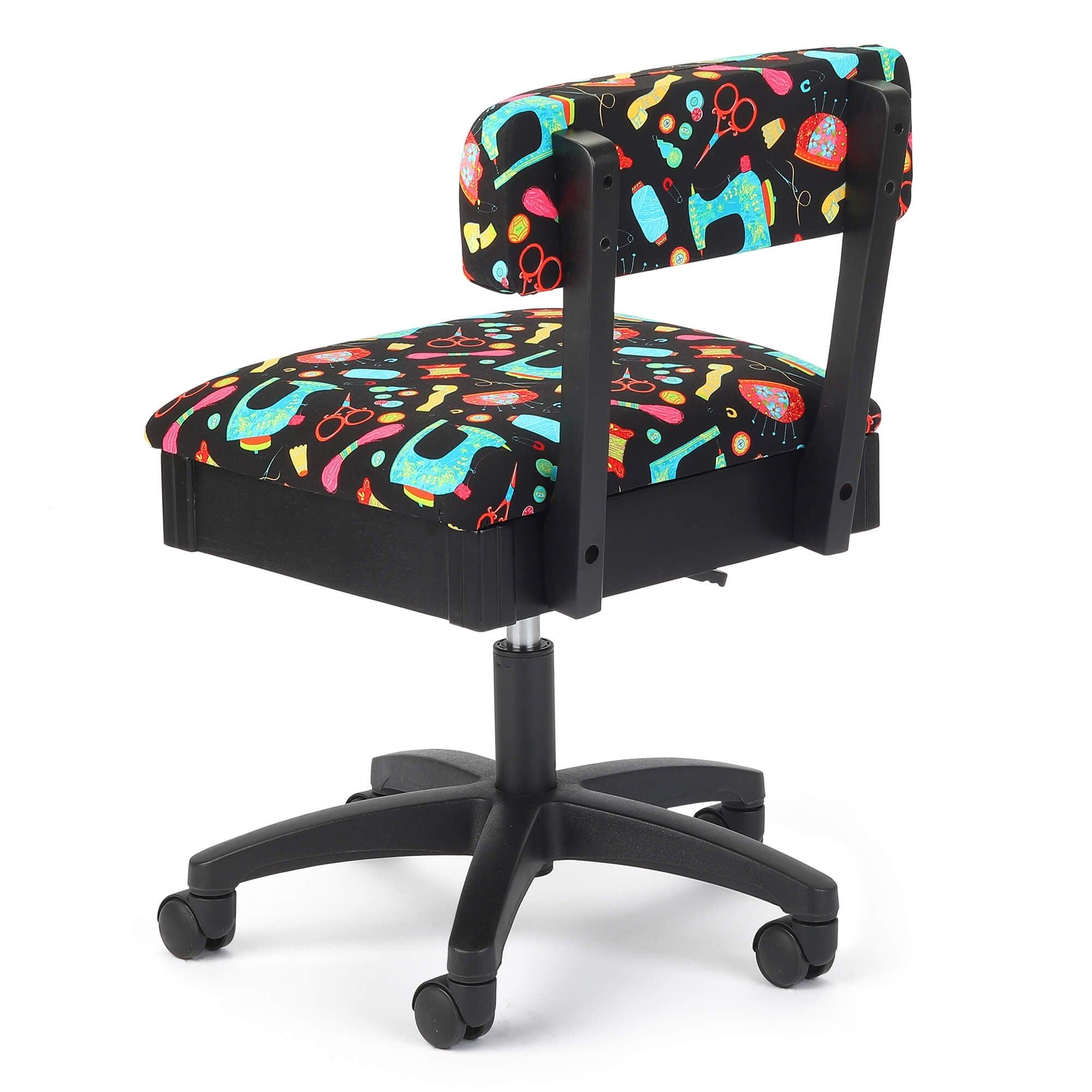 Arrow Sewing Notions Hydraulic Sewing Chair (H7013B) - Meissner Sewing and Vacuum