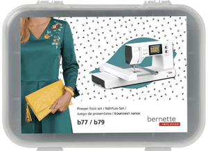 bernette Presser-foot set b77 / b79 - Meissner Sewing and Vacuum bernette Presser-foot set b77 / b79 - Meissner Sewing and Vacuum