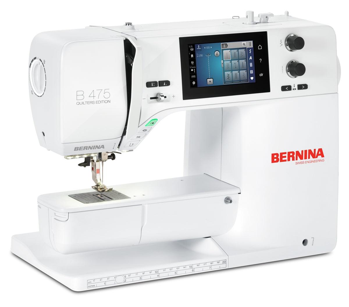 BERNINA 475 QE Sewing & Quilting Machine - Meissner Sewing and Vacuum