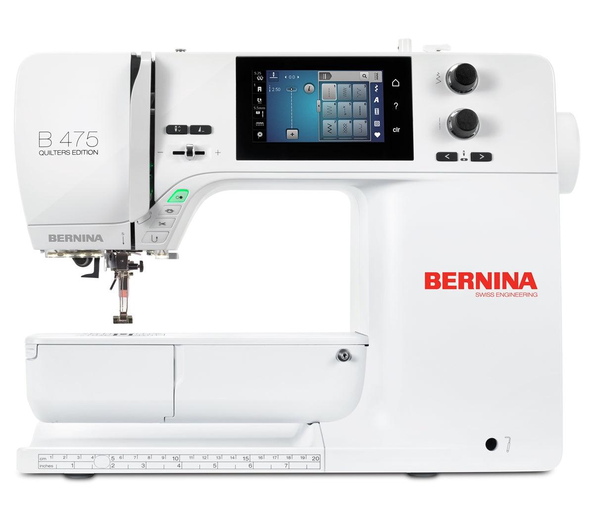 BERNINA 475 QE Sewing & Quilting Machine - Meissner Sewing and Vacuum