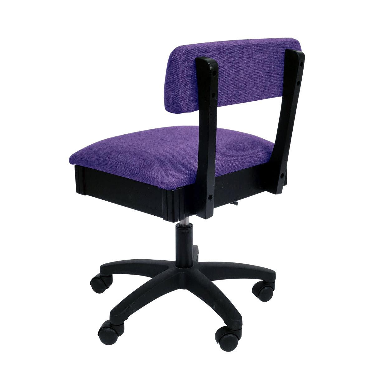 Arrow Royal Purple Hydraulic Sewing Chair (H8160) - Meissner Sewing and Vacuum