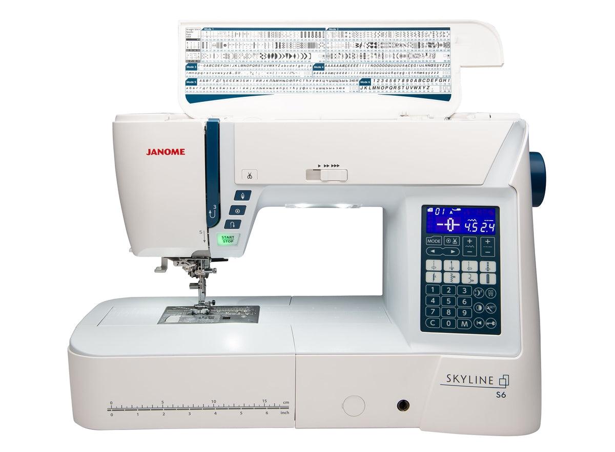 Janome Skyline S6 Sewing & Quilting Machine - Meissner Sewing and Vacuum
