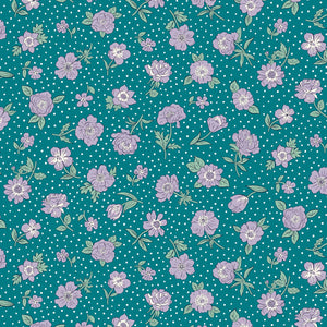 Liberty London Bouquet Heritage Park Teal