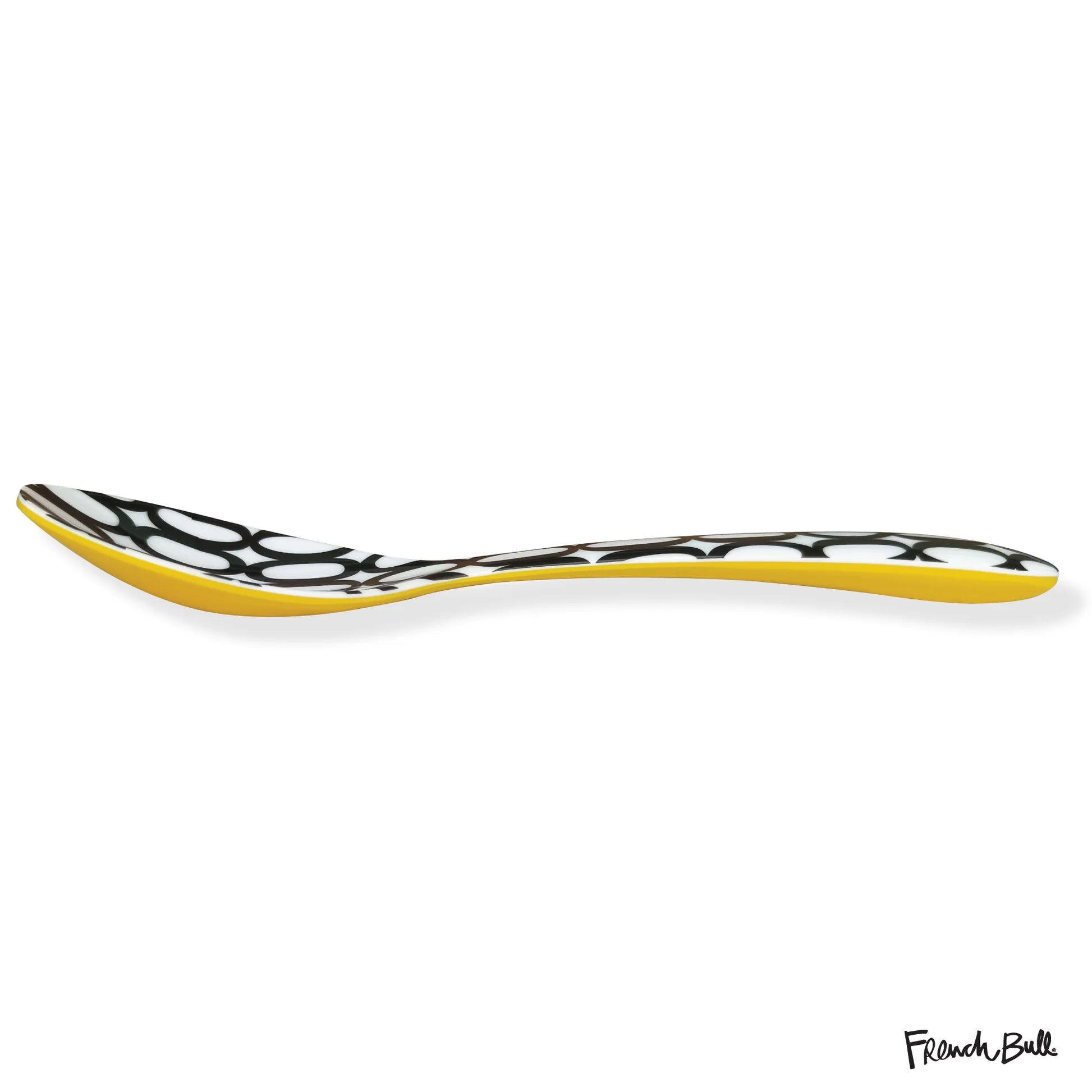 Oval B&W 9.5" Serving Spoon