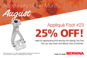 #23 BERNINA Appliqué Sewing Machine Foot