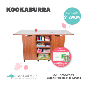 Kangaroo Kookaburra Cutting & Storage Table