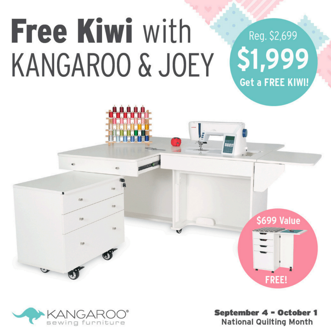 Kangaroo & Joey II Sewing Cabinet