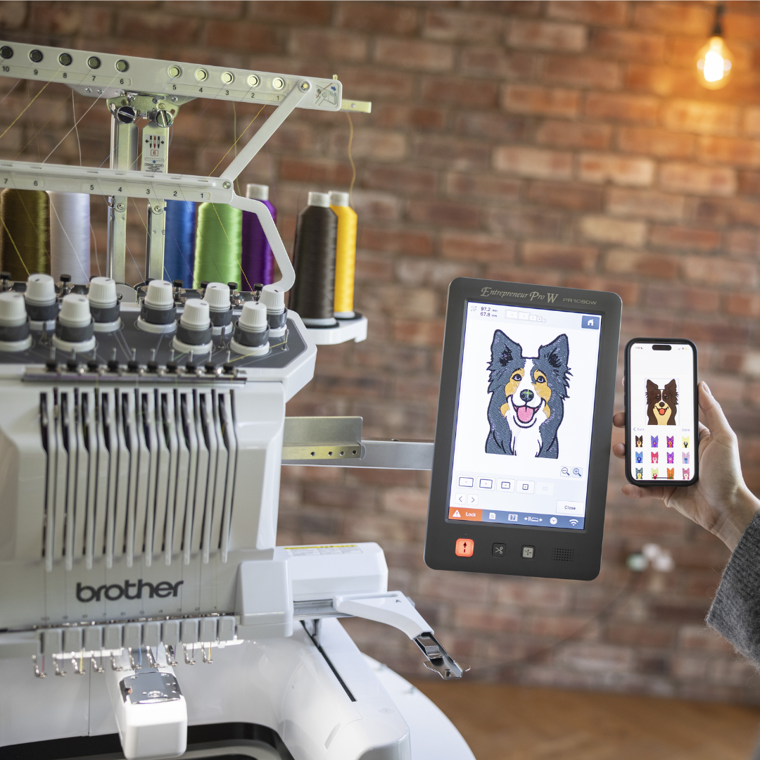 Brother PR1060W 10-Needle Embroidery Machine