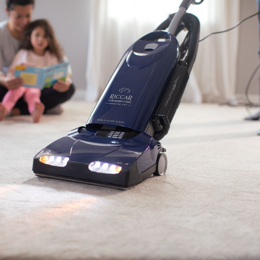 Riccar Tandem Air Deluxe Upright Vacuum R30D.8