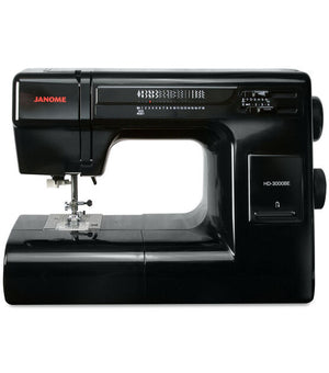 Janome HD3000 Sewing & Quilting Machine in Black