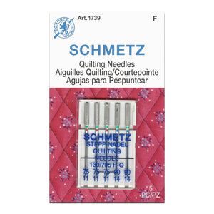 Schmetz Size 75/11 & 90/14 Quilting Needles (5 pc)