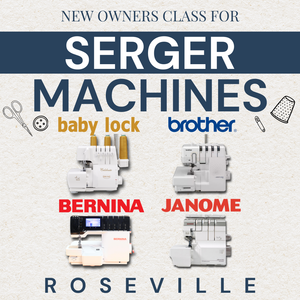 New Owners Class For Overlock Serging | Roseville