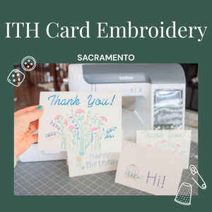 Greeting Card Embroidery | Sacramento
